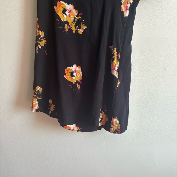 A.L.C Sz 6 Susana Silk Floral Cottagecore Feminie Cut Out Mini Dress - Picture 7 of 11